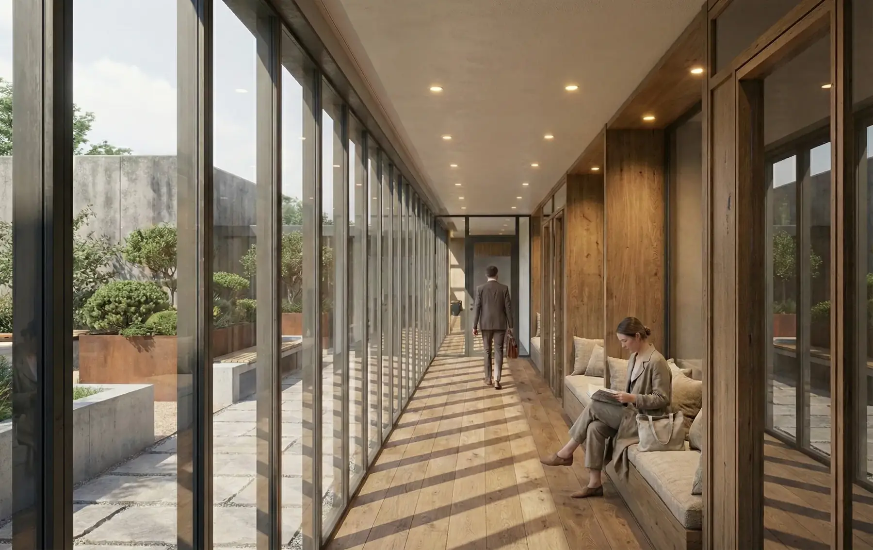 Render del Centro Mariano Arana para concurso público