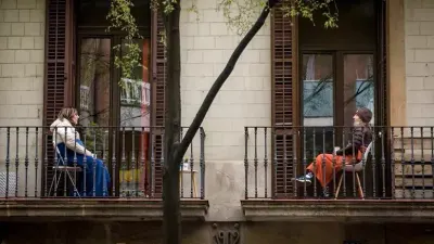 Balcones de Barcelona ¿Espacio público?