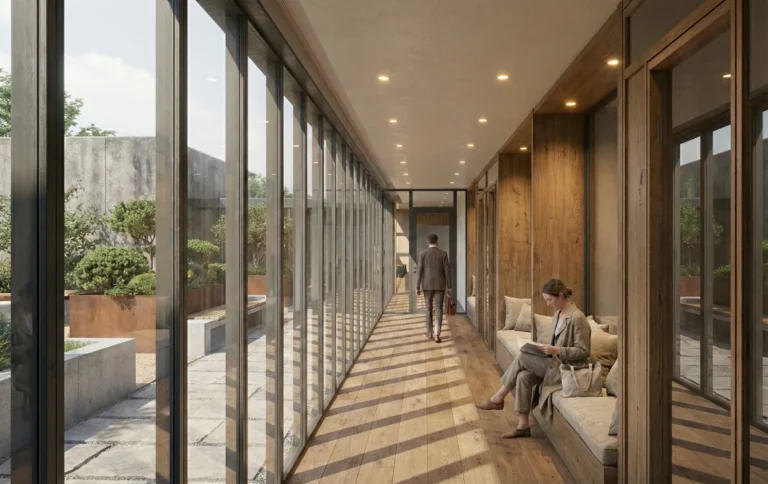 Render del Centro Mariano Arana para concurso público